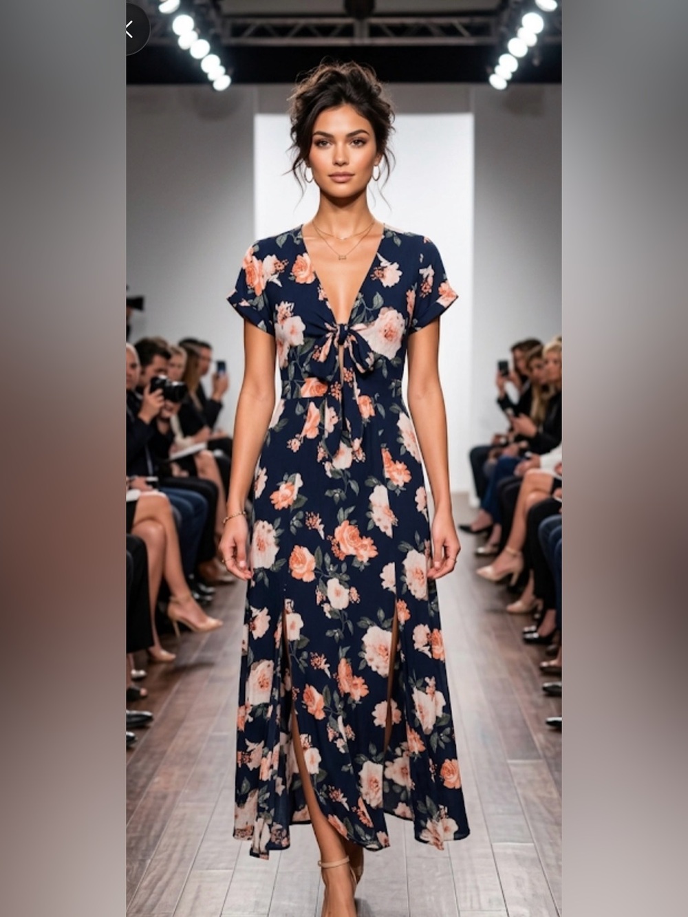 Rue21 Women’s Floral Maxi Dress – Size L